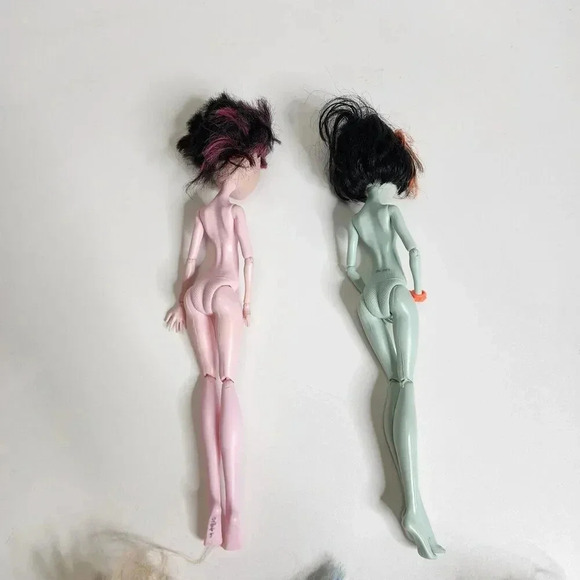 Monster High Doll Lot of 7 No Clothes Frankie Stein‎ Clawdeen Scarah Abbey Twyla - Picture 12 of 12
